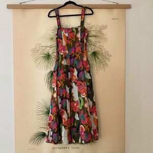 La Ligne Multicolor Midi Dress